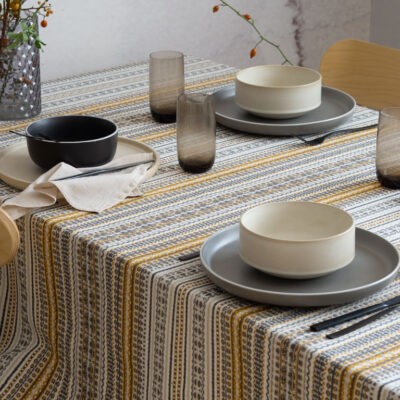 Stolnjak Etno 6 Lava-Oker