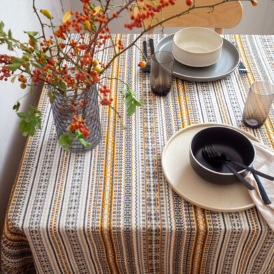 Stolnjak Etno 6 Lava-Oker