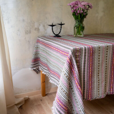 Stolnjak Etno 6 Oliv-ciklama