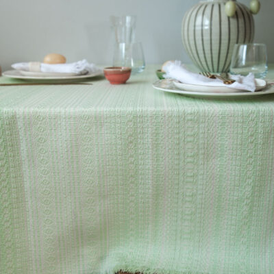 Stolnjak proljeće mint zelena